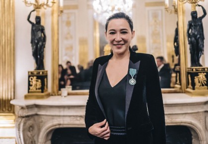 繼貝聿銘、李安  珠寶藝術家Cindy Chao獲法國藝術與文化騎士勛銜