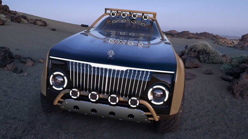 驚人的邁巴赫越野概念車 Project Maybach 是賓士與LV總監的最後合作