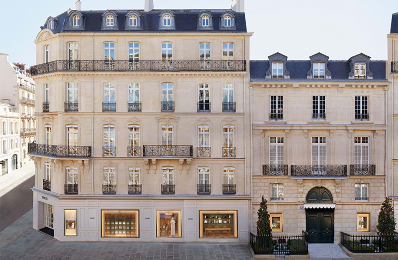 巴黎時尚聖地重新開幕大驚喜  Dior總店買包包美妝還能用餐入住
