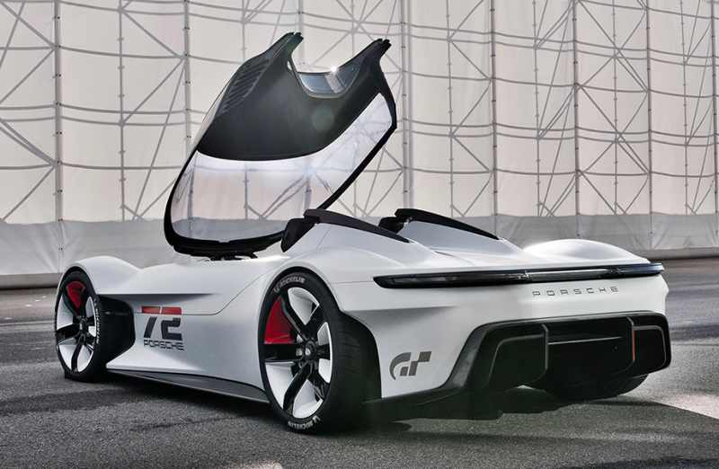“未来的保时捷设计” Porsche Vision Gran Turismo 专为GT7赛车而生