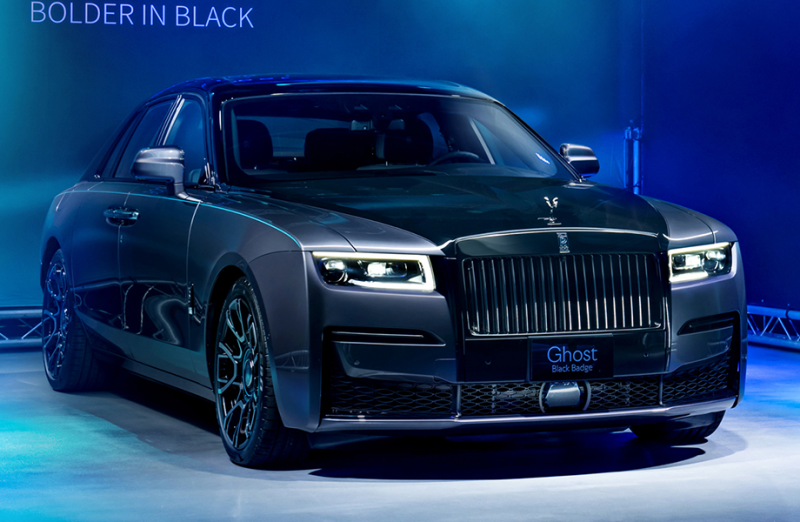 劳斯莱斯黑魂再现Rolls-Royce Black Badge Ghost登场
