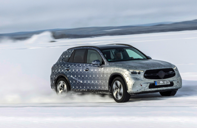 第三代Mercedes‑Benz GLC正在进行冬测  多项革新细节露出