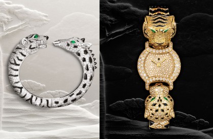 全新經典震撼珠寶設計界！ 卡地亞「雙獸首」動物系列問世