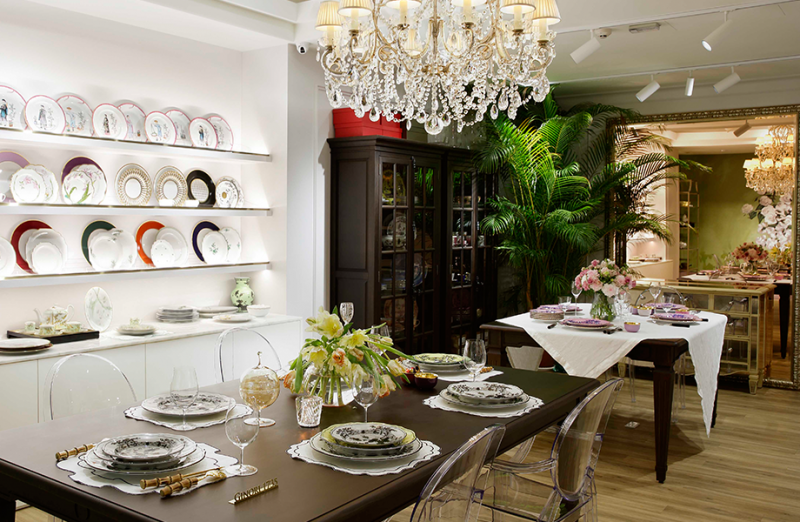 華麗餐桌佈置秘訣「花樂雅堂」精選歐洲各大頂級餐瓷提升居家品味
