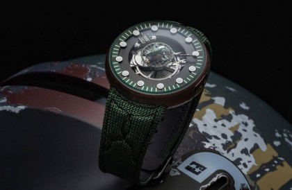 熟悉的星戰人物化身中置陀飛輪手錶 要價300多萬且限量10組的波巴費特聯名款作工超精緻