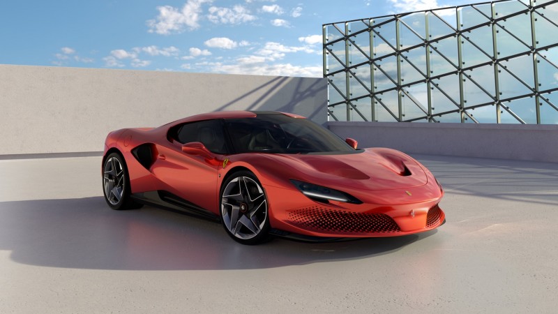 梦幻车图集] 法拉利”仅做一辆“中置引擎超跑Ferrari SP48 Unica - 世界