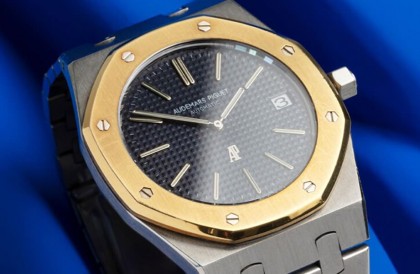 Gérald Genta的皇家橡树手表拍卖 AP”最贵RO古董表“纪录一周改写两次