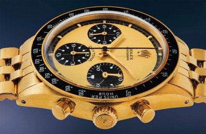 劳力士Paul Newman Daytona 6264将拍卖 一原因冲高手表估价