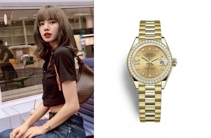 BLACKPINK Lisa热爱收藏手表 最爱劳力士这个入门系列