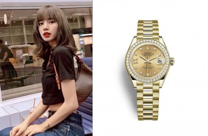 BLACKPINK Lisa熱愛收藏手錶 最愛勞力士這個入門系列