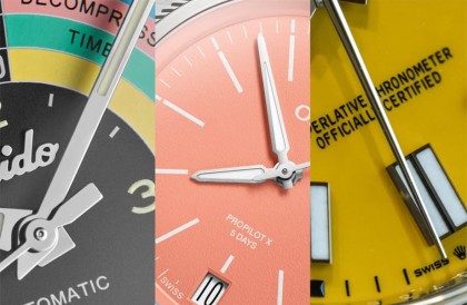 推荐五款适合夏天佩戴的亮色系手表