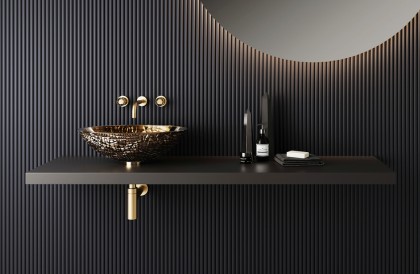 义大利手工顶级面盆 Glass Design 打开浴室奢华想像