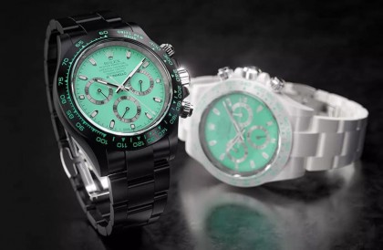配色靈感來自西班牙比斯開灣綠色的“夏日風”勞力士Daytona陶瓷錶