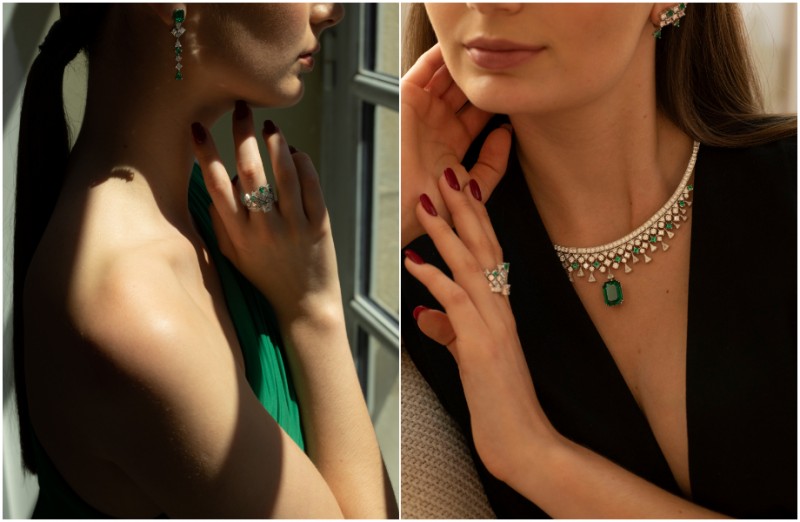 「展現日常貴氣」伯爵新品Solstice頂級祖母綠、藍寶石珠寶  可自由轉換戒指項鍊