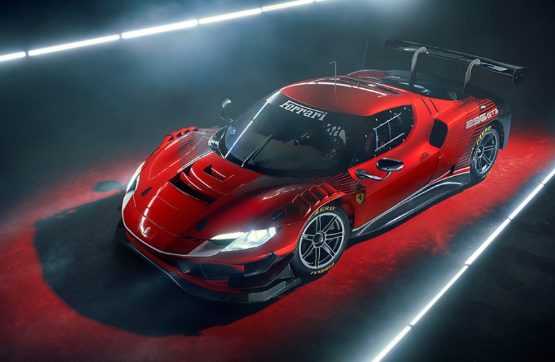 赛车迷期待已久 法拉利V6回归赛道 Ferrari 296 GT3