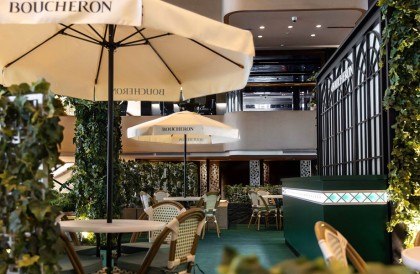 宝诗龙Jardin d’Hiver花园咖啡馆开幕  移植巴黎风情八月限定