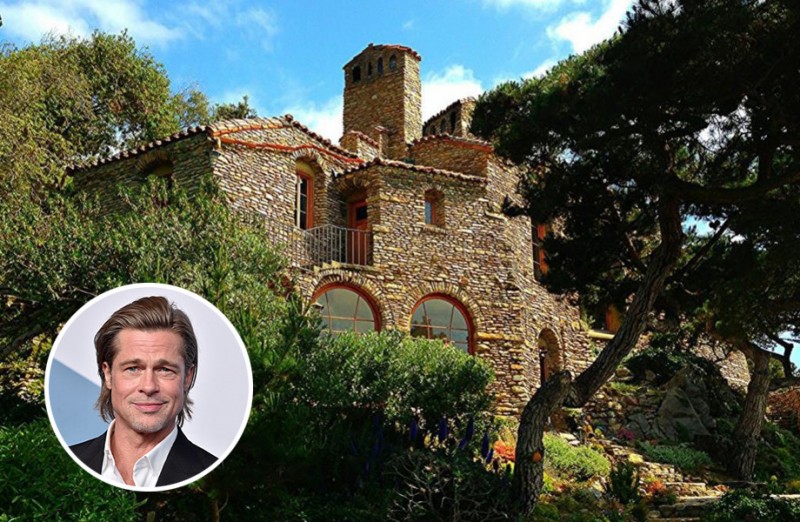 [名人豪宅] 布莱德彼特斥资12亿购入加州百年庄园古堡