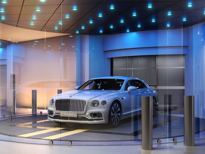 Bentley宾利兴建豪宅大楼  可以搭「透明电梯」将爱车开回家