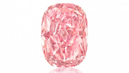 拍卖史上第二大粉红钻 11克拉「Williamson Pink Star」价值7.6亿