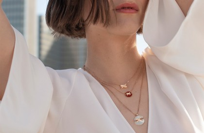 法式珠宝叠戴艺术 CHAUMET Liens项链新品串连永恆的爱