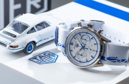 泰格豪雅Carrera系列推聯名限量錶慶祝保時捷911經典“鴨尾”跑車50週年 