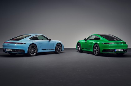 Porsche 911 Carrera T 保時捷全新385匹手排跑車 取消後座更輕量