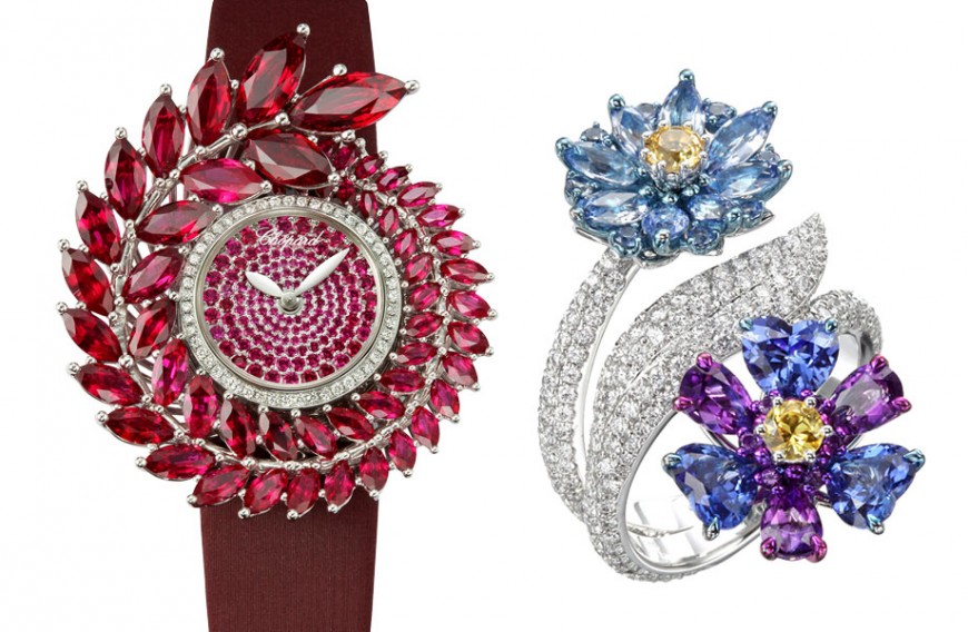 蕭邦頂級珠寶腕錶系列「展現秋冬巴洛克華麗工藝」