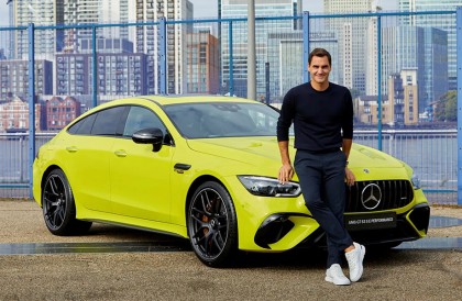 费德勒设计的「网球风」宾士AMG GT 63 S E Performance
