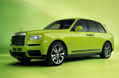 勞斯萊斯SUV時尚大作 Rolls-Royce Cullinan “大膽新色加星光尾門”超搶眼