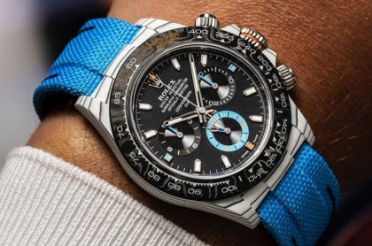 超轻量、配色又有经典赛车电影记忆的劳力士Daytona