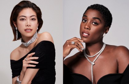 英國女星Lashana Lynch與日本超模森星Hikari Mori 成為寶格麗最新品牌大使