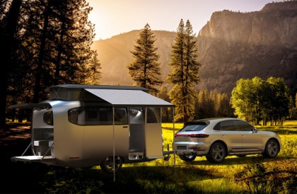 「這才是夢幻露營車」 AirstreamＸPorsche最新概念旅行拖車亮相