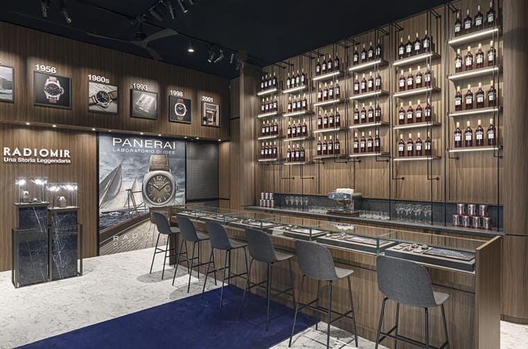 米兰国际家具展竟出现沛纳海快闪店 加码吧台区有个特别用意