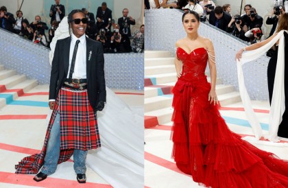 众星穿着 GUCCI 出席纽约大都会艺术博物馆 2023 MET GALA