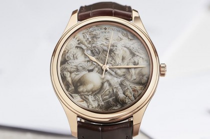 江詩丹頓與羅浮宮聯手將世界名畫呈現於琺瑯錶面盤