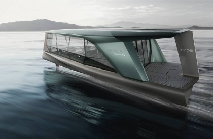 「灵感来自风帆 」几乎可以在水上飞的BMW THE ICON电动游艇