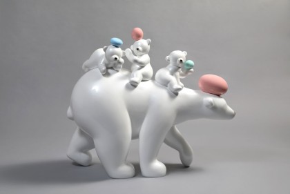 韓國當代藝術家卞大龍「My Bear」創作個展十分療癒