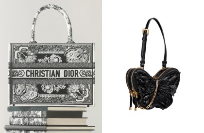 迪奧2024早春女包亮點  MISS DIOR、Book Tote托特包飛入美麗蝴蝶