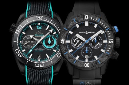 帆船隊伍聯名計時碼錶 歐米茄海馬與雅典錶Diver比較