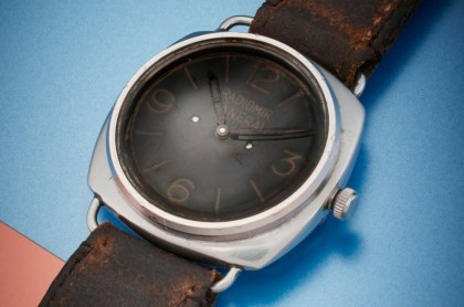 珍贵古董PANERAI手表将拍卖 原表主是超知名沛纳海收藏家