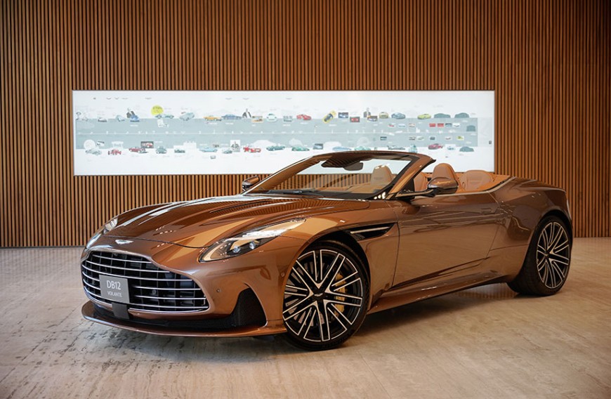 680匹英式超跑之王 Aston Martin DB12 Volante報價1388萬起