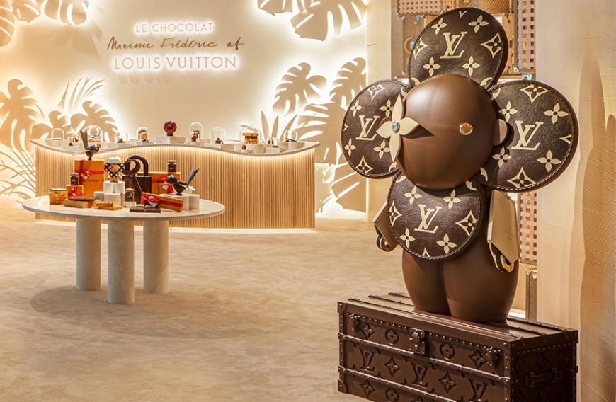 LV巧克力海外首店落腳新加坡金沙酒店 「Vivienne on Malle巧克力硬箱」超吸睛