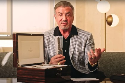 动作巨星席维斯史特龙11款名表拍卖 百达翡丽、爱彼、劳力士、沛纳海应有尽有