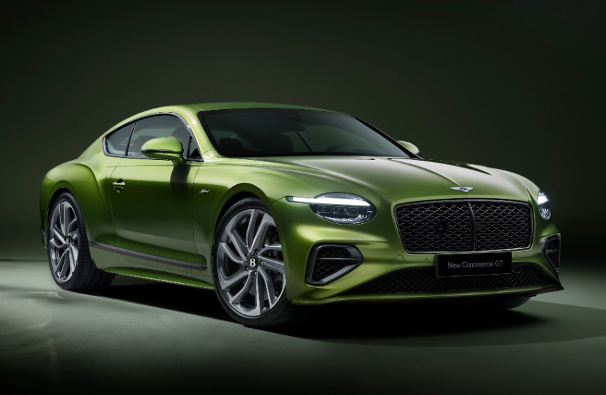 賓利最新V8油電雙門轎跑 Bentley Continental GT Speed 跑百3.2秒