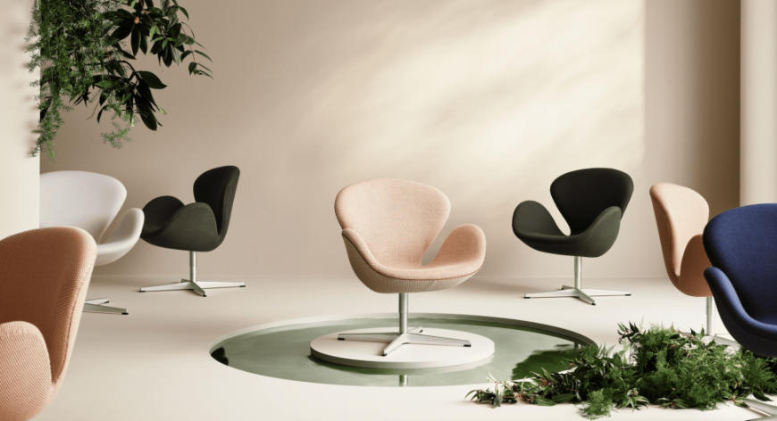 丹麦顶级家具品牌 Fritz Hansen「2024 年度限定版本 天鹅椅Swan」即将抵台