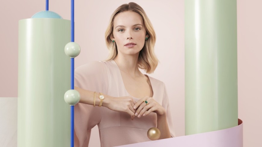 梵克雅寶Van Cleef & Arpels「Perlée系列新作登場」典雅的玫瑰金鑽戒見證甜蜜愛情