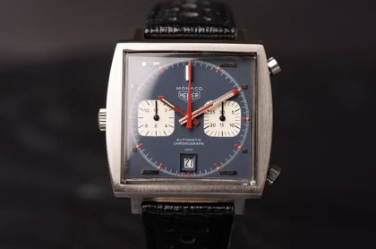 史提夫麦昆拍电影戴过豪雅Monaco计时码表将拍卖 估价高标超过3千万台币