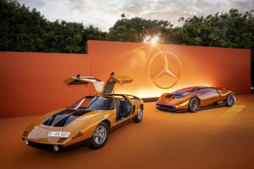 賓士Vision One-Eleven重磅降落兩廳院藝文廣場!「111% Mercedes-Benz」特展即將開幕