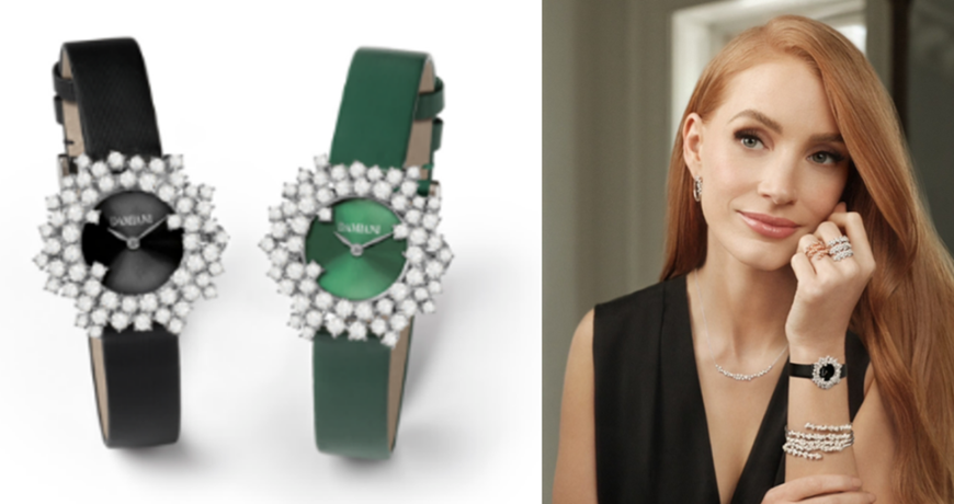 百分百義大利純手工製作「DAMIANI Mimosa含羞草系列鑽錶全台尊榮上市」