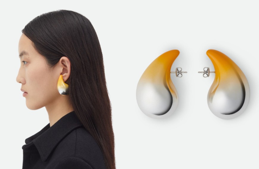 Bottega Veneta推出首个珠宝系列 BV项链、耳环、手链超显眼